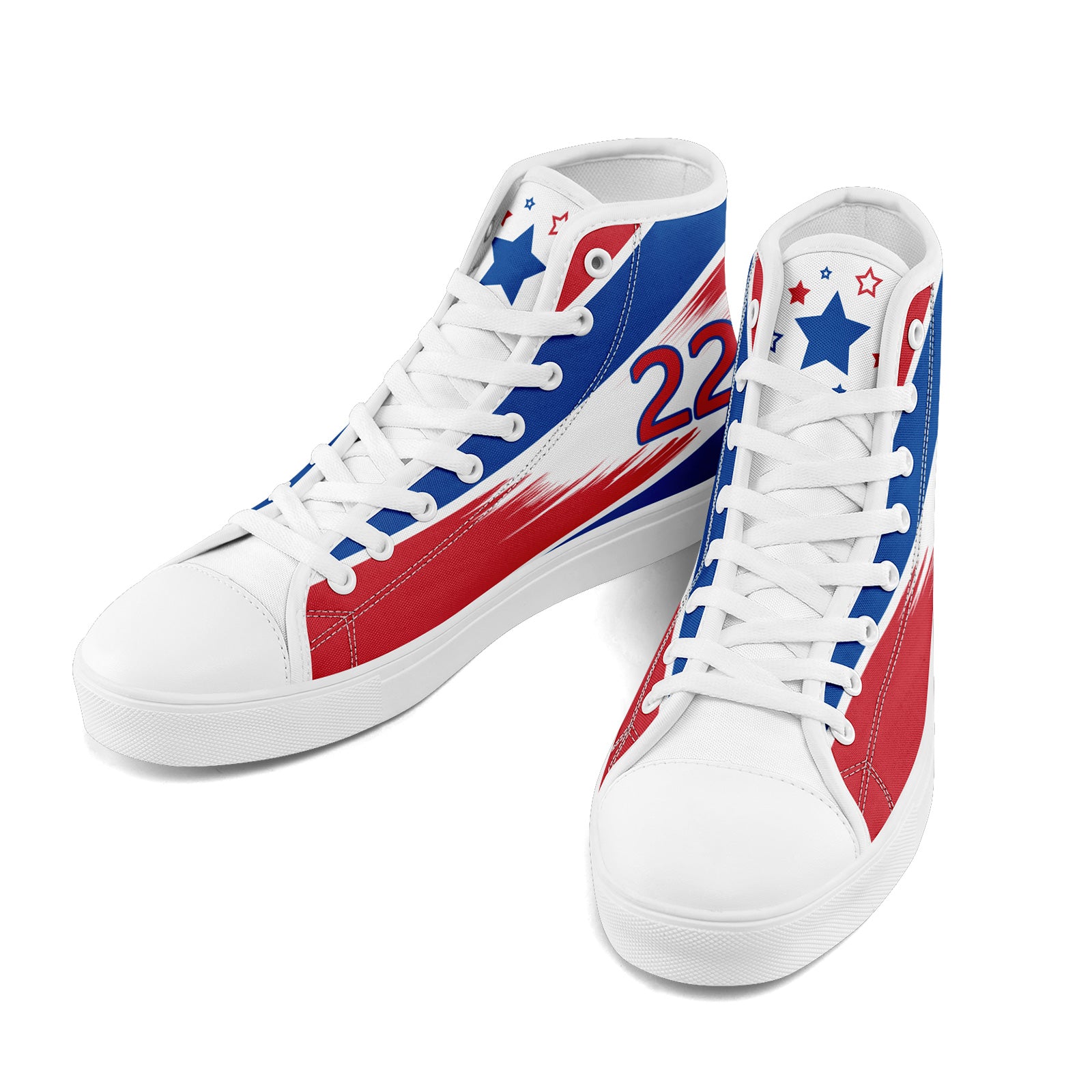 Custom South Korea 2026 World Cup Sneakers DIY Country Flag Running Shoes Lightweight Sport Shoes Gift for Football Fans Personalized Team Name and Logo FN024-F009120-1