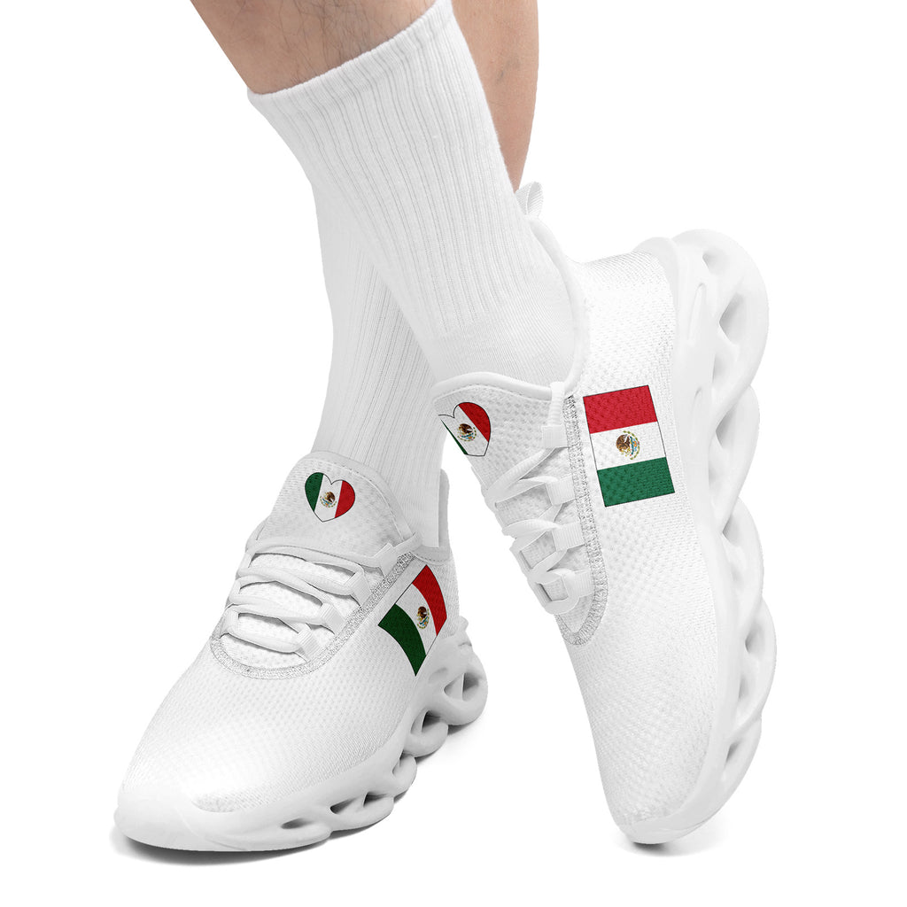 Custom 2026 World Cup Mexico Sneakers DIY Country Flag Running Shoes Lightweight Sport Shoes Gift for Football Fans Personalized Team Name and Logo FN003-F023045-2