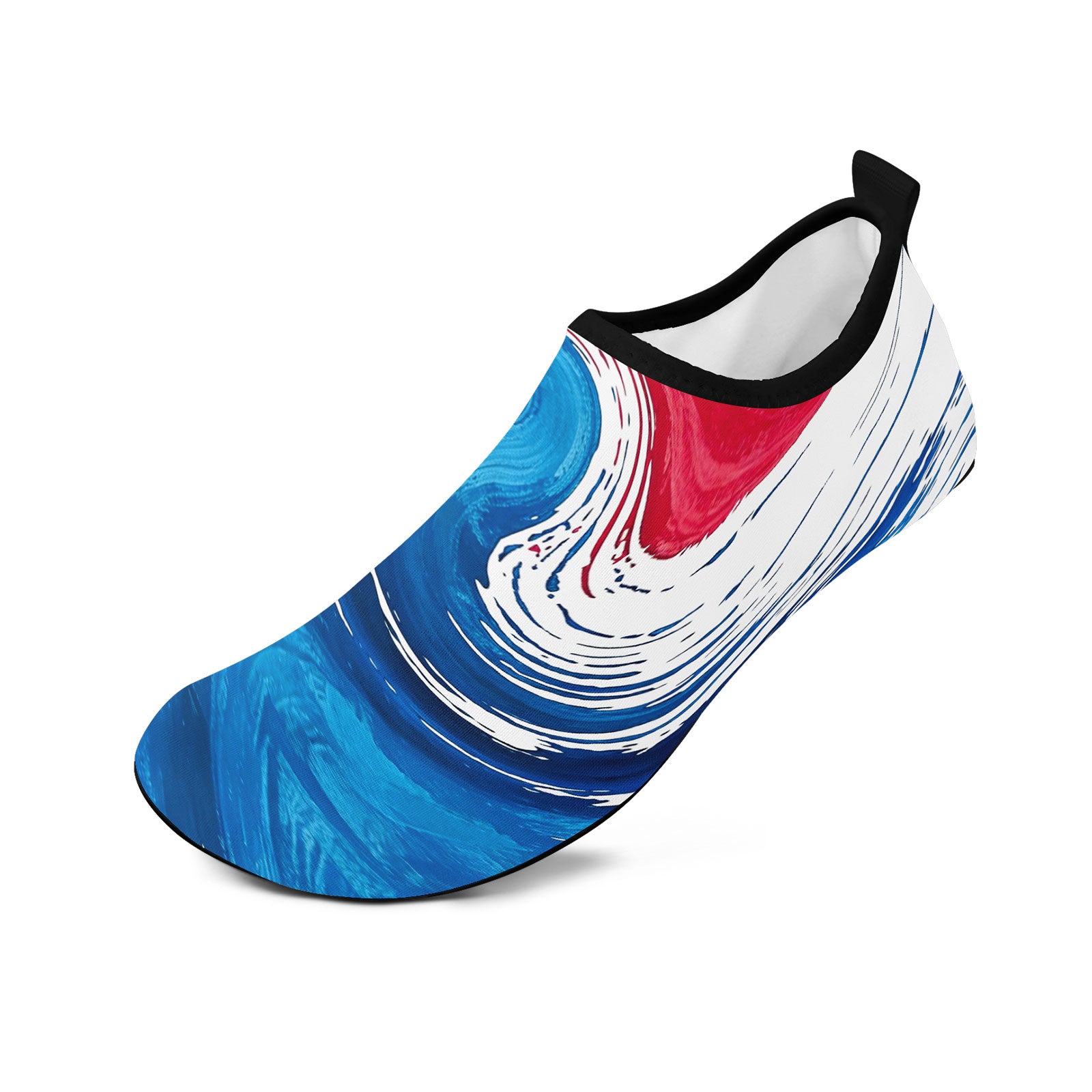 Custom South Korea 2026 World Cup Sneakers DIY Country Flag Running Shoes Lightweight Sport Shoes Gift for Football Fans Personalized Team Name and Logo FN086-F009141-1