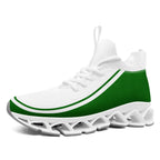 Custom Green White Maxsoul Shoes Personalized Sneaker FN030XD-D020388-20