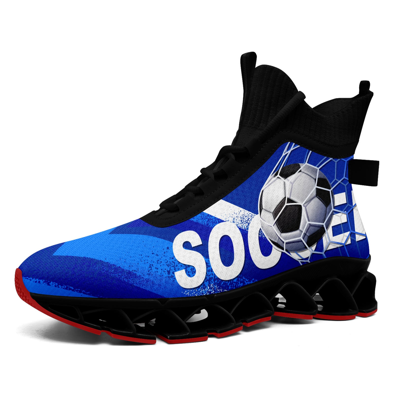 Custom Uruguay 2026 World Cup Sneakers DIY Country Flag Running Shoes Lightweight Sport Shoes Gift for Football Fans Personalized Team Name and Logo FN029XD-F009111-5