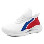 Custom South Korea 2026 World Cup Sneakers DIY Country Flag Running Shoes Lightweight Sport Shoes Gift for Football Fans Personalized Team Name and Logo FN079-F009131-2