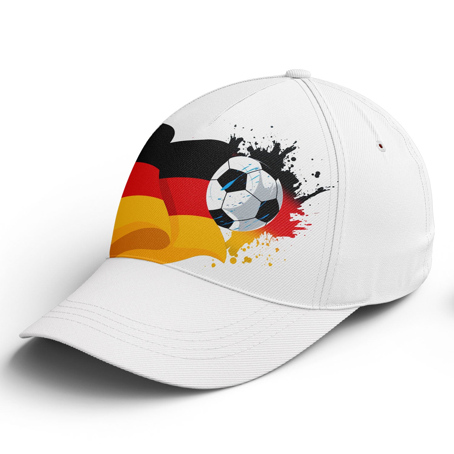 Personalized 2026 Germany Soccer Fan Hat - Add Your Name & Design Custom 2026 Football Tournament Hat YW061-F028095-2