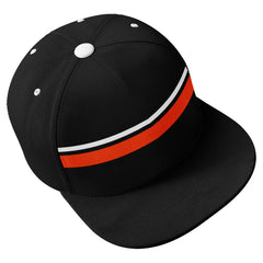 Custom Black Cincinnati Hat Sport Design Cap Stitched Adjustable Personalized PR067B-D020262-6