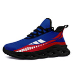 Custom Blue Red Buffalo Maxsoul Shoes Personalized Sneaker FN003-D020325-4