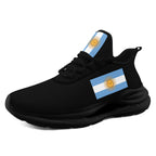 Custom 2026 World Cup Argentina Sneakers DIY Country Flag Running Shoes Lightweight Sport Shoes Gift for Football Fans Personalized Team Name and Logo FN079-F027048-4