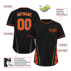 Custom Maryland Personalized Authentic Baseball Jersey BSBJ01-E06042-4Q