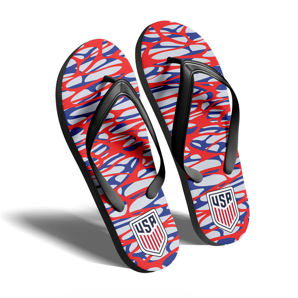 Custom United States 2026 World Cup Sneakers DIY Country Flag Running Shoes Lightweight Sport Shoes Gift for Football Fans Personalized Team Name and Logo FN058-F028041-14