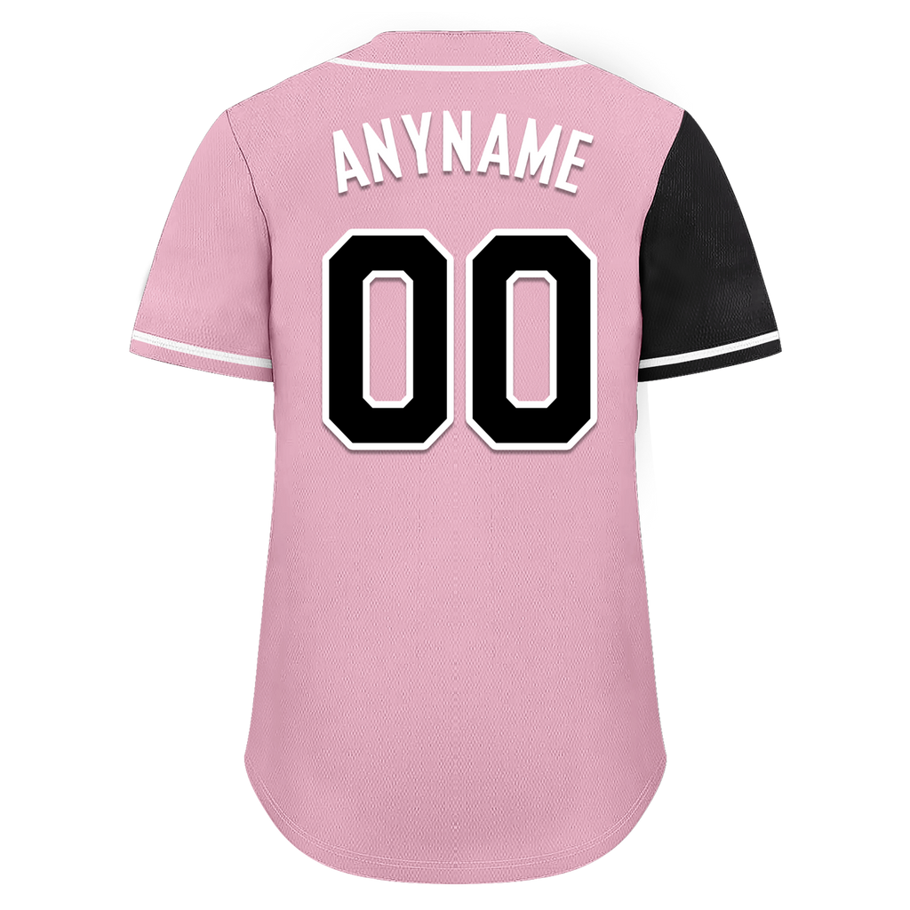 Custom Black Red Skull Fashion Personalized Authentic Baseball Jersey BSBJ01-D017148