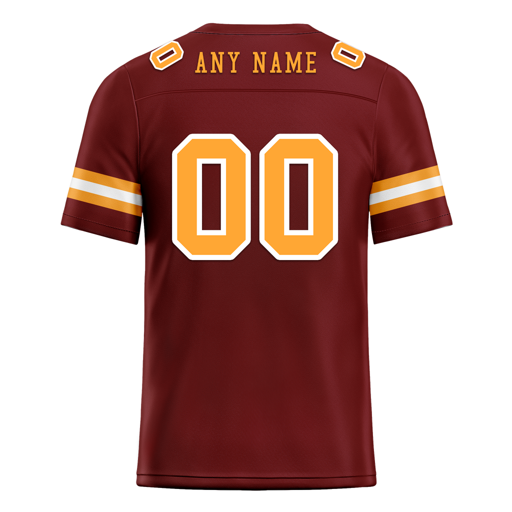 Custom Brown Classic Style Personalized Authentic Football Jersey FBJ02-bd0a70af