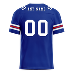 Custom Blue Classic Style Personalized Authentic Football Jersey FBJ02-bd0a70aa