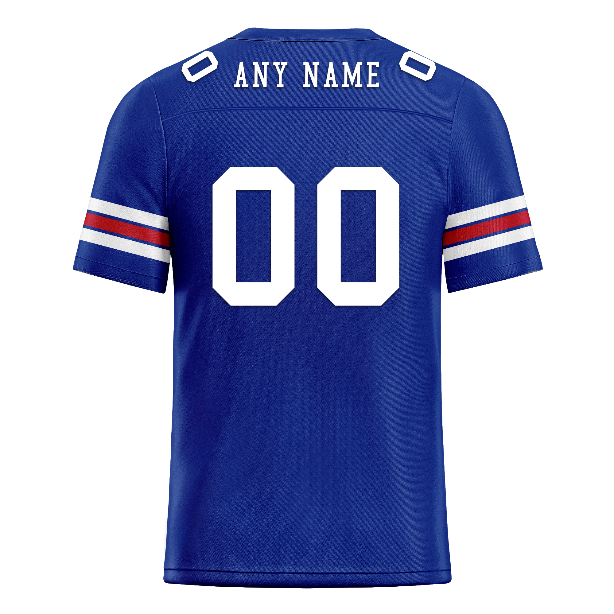 Custom Blue Classic Style Personalized Authentic Football Jersey FBJ02-bd0a70aa