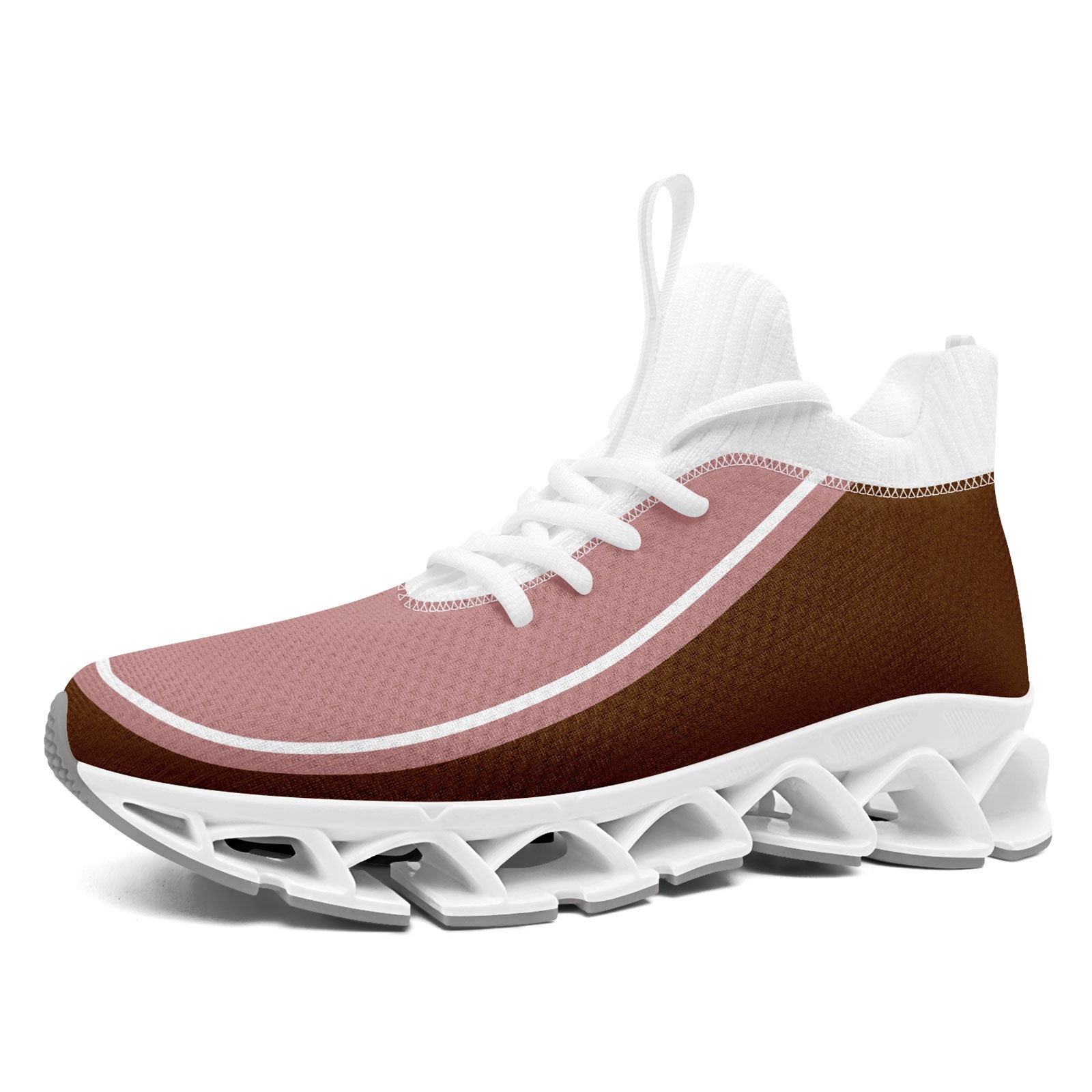Custom Dark Pink Brown Maxsoul Shoes Personalized Sneaker FN030XD-D020388-18