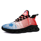 Custom France 2026 World Cup Sneakers DIY Country Flag Running Shoes Lightweight Sport Shoes Gift for Football Fans Personalized Team Name and Logo FN003-F025037-4