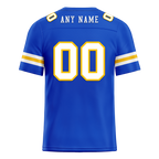 Custom Blue Classic Style Personalized Authentic Football Jersey FBJ02-bd0a70bb