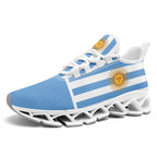 Custom 2026 World Cup Argentina Sneakers DIY Country Flag Running Shoes Lightweight Sport Shoes Gift for Football Fans Personalized Team Name and Logo FN003XD-F027046-2