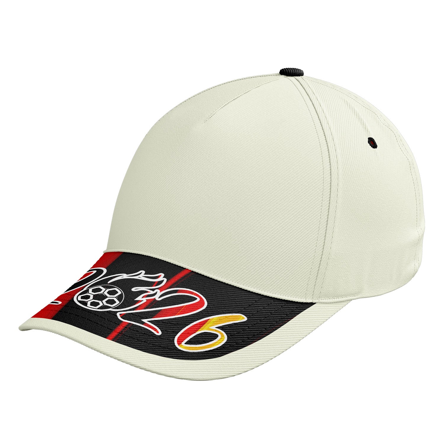 Personalized 2026 Germany Soccer Fan Hat - Add Your Name & Design Custom 2026 Football Tournament Hat YW061-F025069-10
