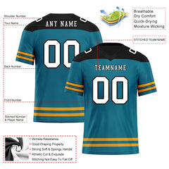 Custom Jacksonville Personalized Authentic Football Jersey FBJ02-E0607-9