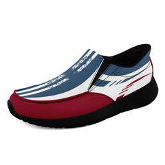 Custom Corporate Sneakers Slip On Shoes Personalized Corporate Shoes FN067-E023045-7