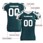 Custom Green White Pennsylvania High-Performance American Football Jersey FBJ06-D023001-23
