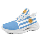 Custom 2026 World Cup Argentina Sneakers DIY Country Flag Running Shoes Lightweight Sport Shoes Gift for Football Fans Personalized Team Name and Logo FN079-F027048-2