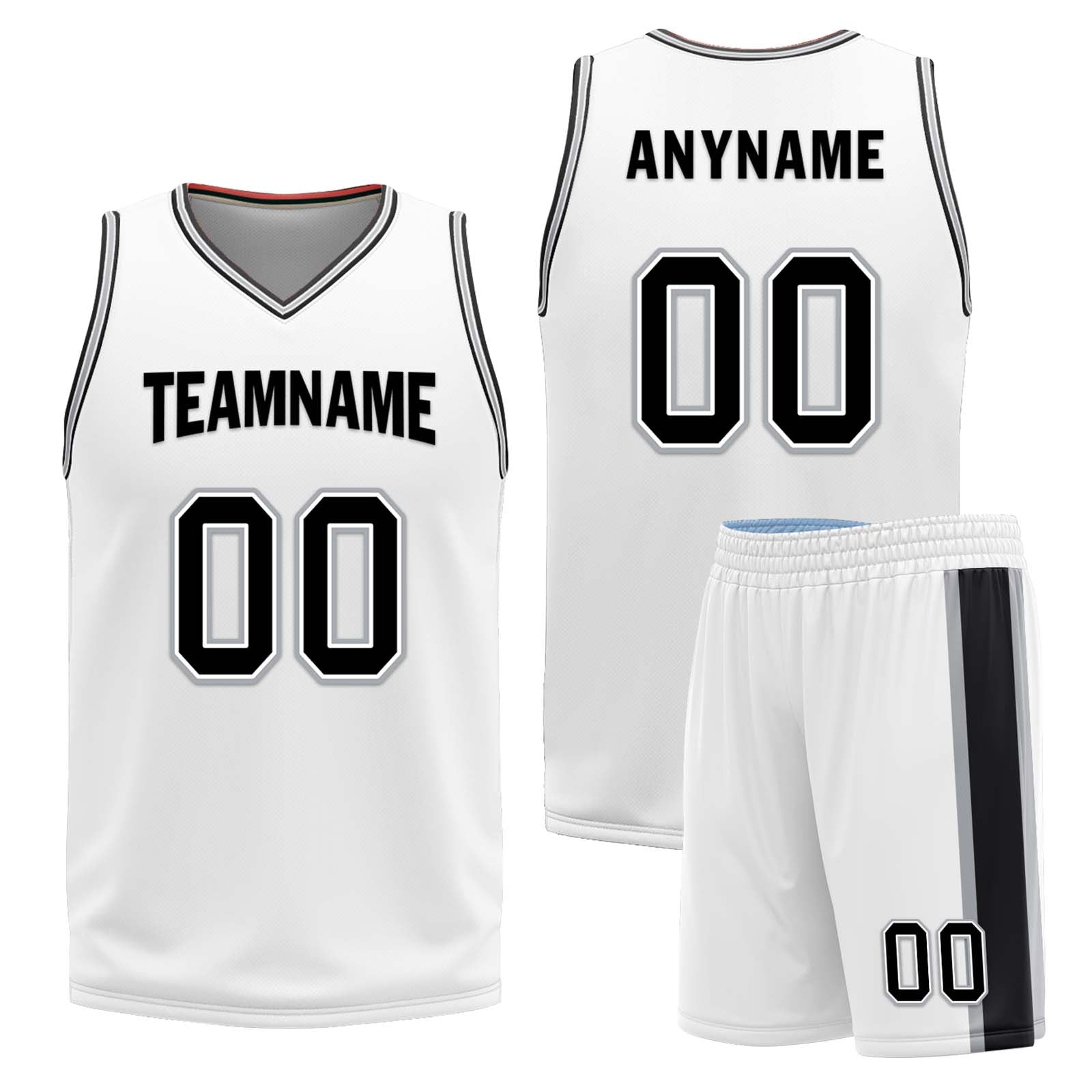 Custom Glacier Blue Brown Red San Antonio City Edition Personalized Reversible Basketball Set Sports Basketball Jersey BBJ01R-D0610-27-COOLMAX