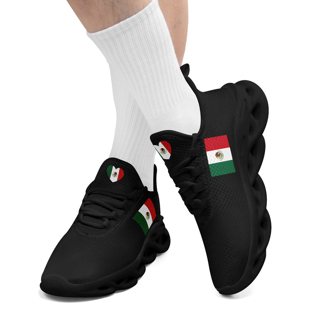 Custom 2026 World Cup Mexico Sneakers DIY Country Flag Running Shoes Lightweight Sport Shoes Gift for Football Fans Personalized Team Name and Logo FN003-F023045-2