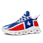 Custom 2026 World Cup Norway Sneakers DIY Country Flag Running Shoes Lightweight Sport Shoes Gift for Football Fans Personalized Team Name and Logo FN003-F027078-3