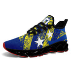 Custom Curaçao 2026 World Cup Sneakers DIY Country Flag Running Shoes Lightweight Sport Shoes Gift for Football Fans Personalized Team Name and Logo FN003XD-F009091-4