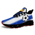 Custom Uruguay 2026 World Cup Sneakers DIY Country Flag Running Shoes Lightweight Sport Shoes Gift for Football Fans Personalized Team Name and Logo FN003XD-F009085-3