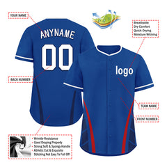 Custom Ontario Personalized Authentic Baseball Jersey BSBJ01-E06042-29Q