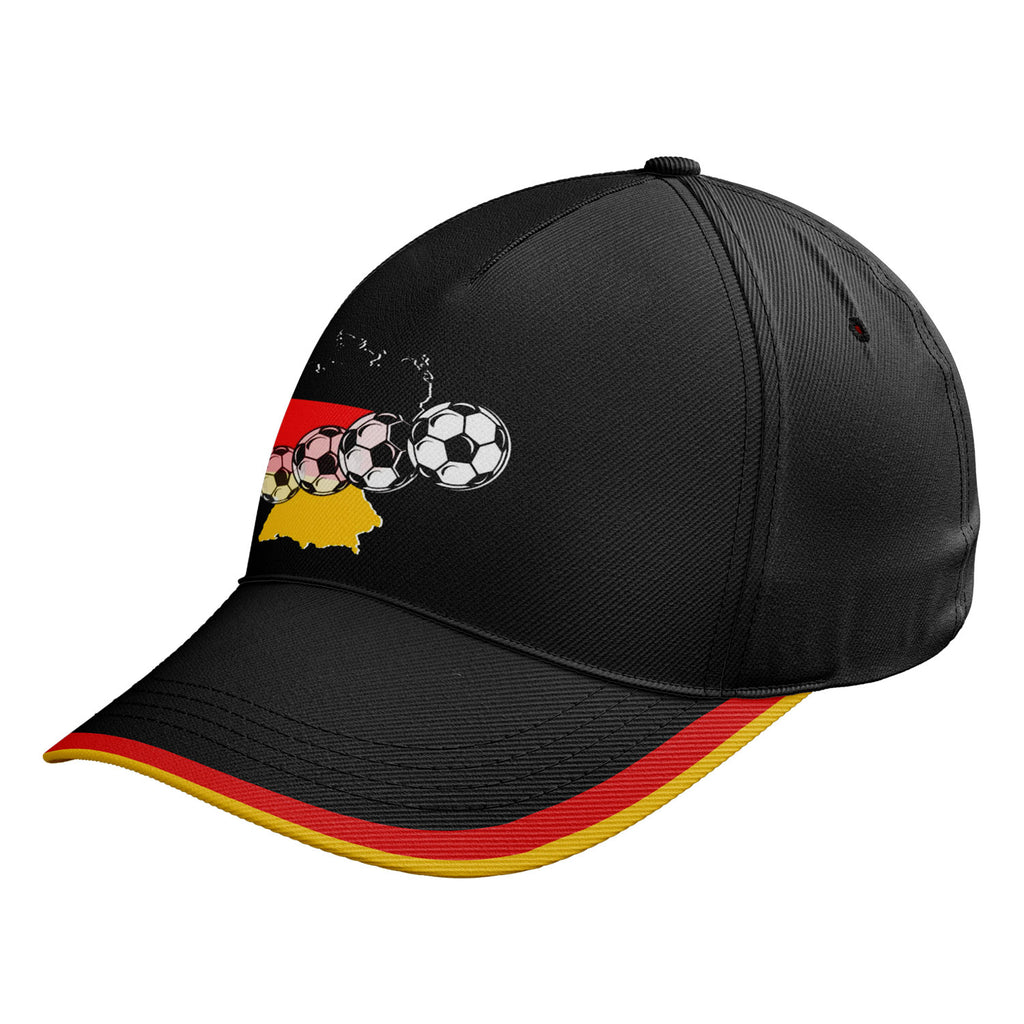 Personalized 2026 Germany Soccer Fan Hat - Add Your Name & Design Custom 2026 Football Tournament Hat YW061-F025069-3