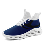 Custom Blue Black Indianapolis Football Jersey and Sports Shoes Combo Offer Personalized Combo ZH-D025008-16