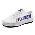 Custom South Korea 2026 World Cup Sneakers DIY Country Flag Running Shoes Lightweight Sport Shoes Gift for Football Fans Personalized Team Name and Logo FN038-F009095-5