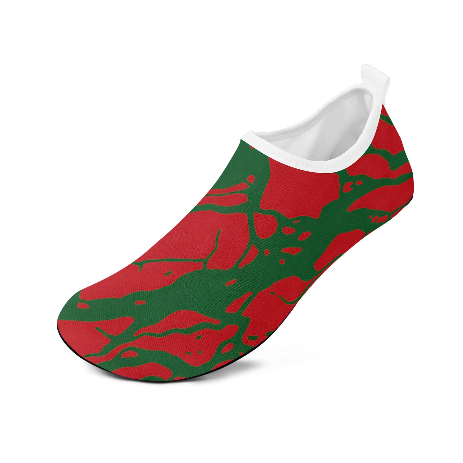 Custom Morocco 2026 World Cup Sneakers DIY Country Flag Running Shoes Lightweight Sport Shoes Gift for Football Fans Personalized Team Name and Logo FN086-F009143-3