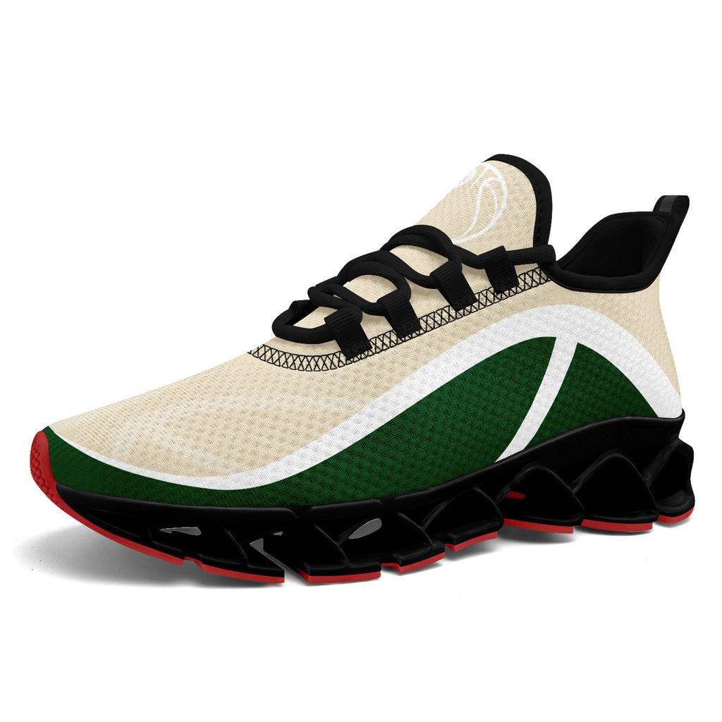 Custom Green Cream Maxsoul Shoes Personalized Sneaker FN003XD-D020391-14