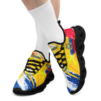 Custom Ecuador 2026 World Cup Sneakers DIY Country Flag Running Shoes Lightweight Sport Shoes Gift for Football Fans Personalized Team Name and Logo FN003-F009077-4
