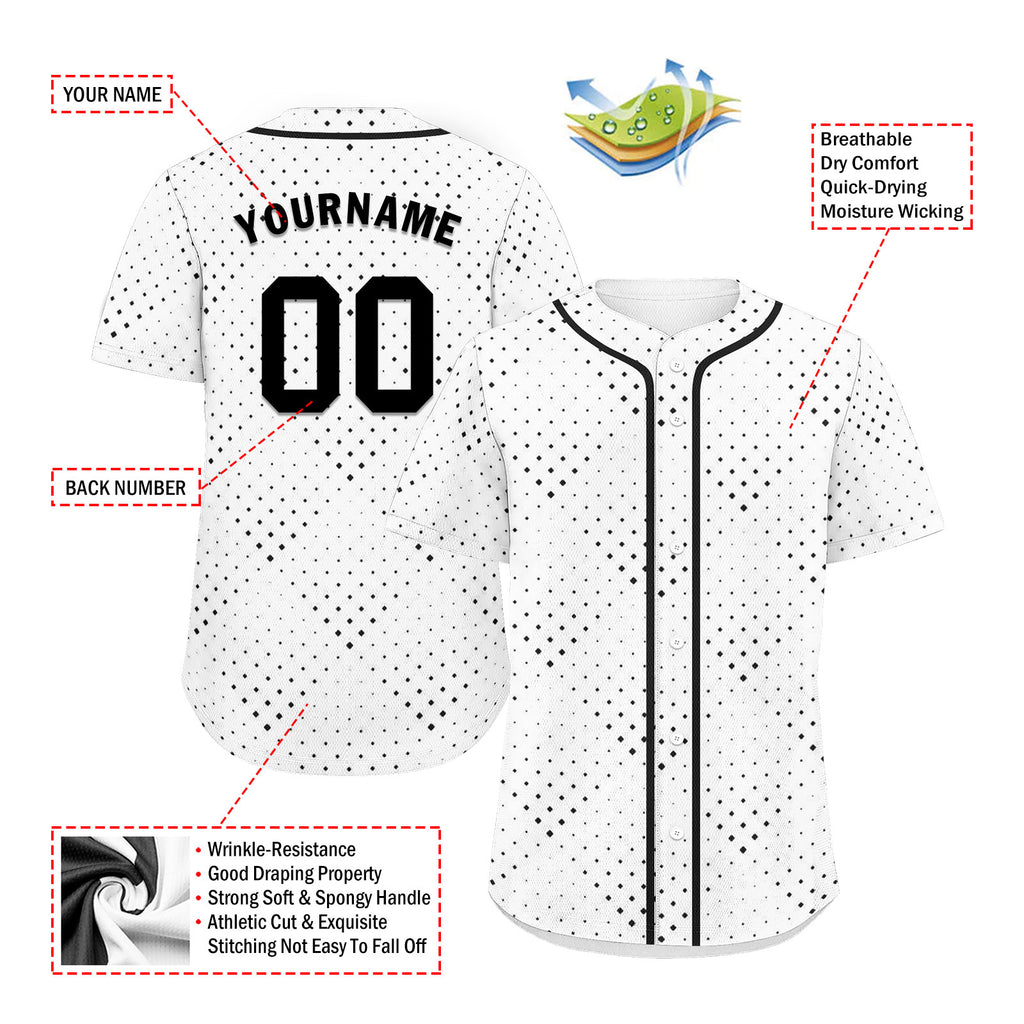 Custom Personalized Authentic Baseball Jersey BSBJ01-E025047-6