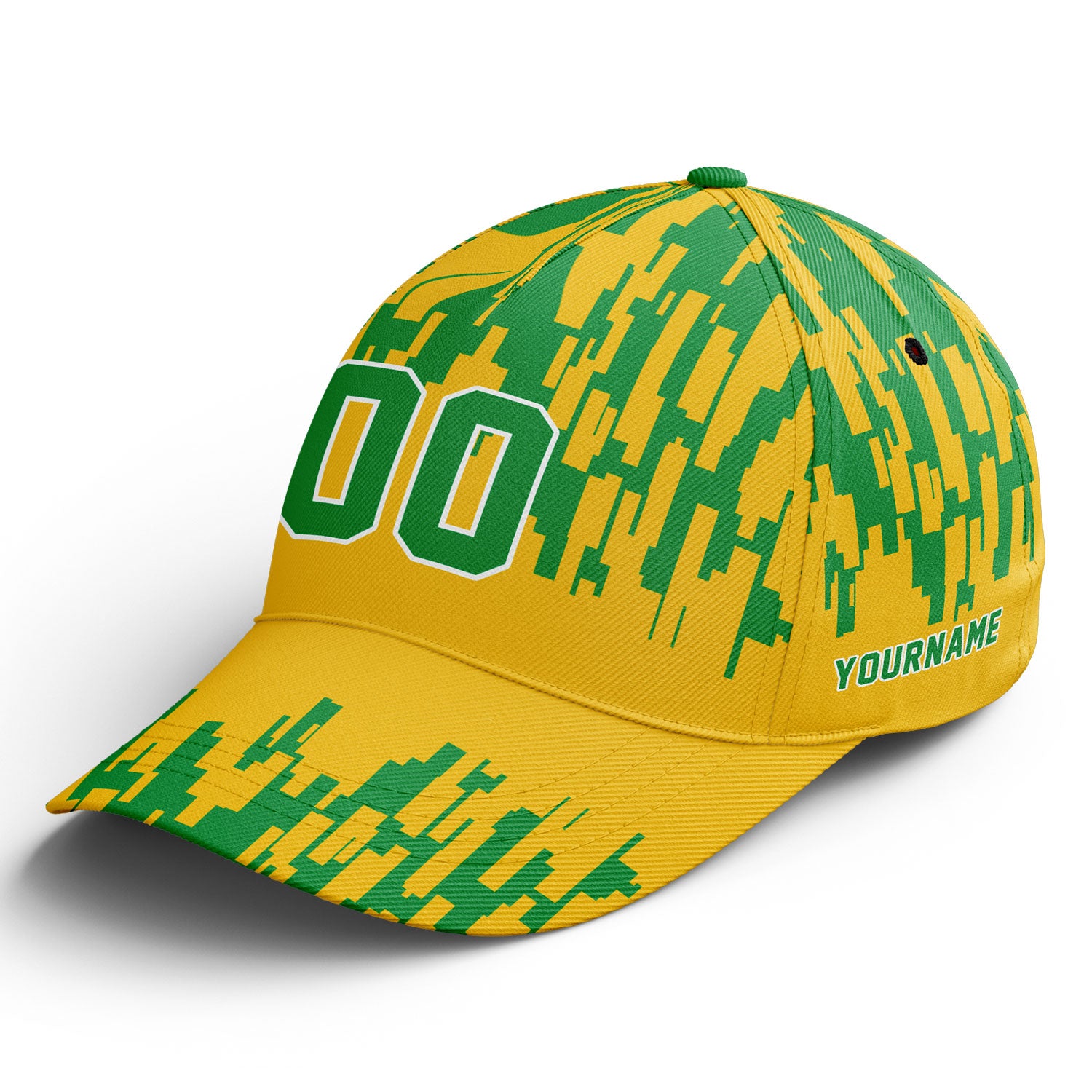 Personalized 2026 Brazil Soccer Fan Hat - Add Your Name & Design Custom 2026 Football Tournament Hat YW061-F027087-2
