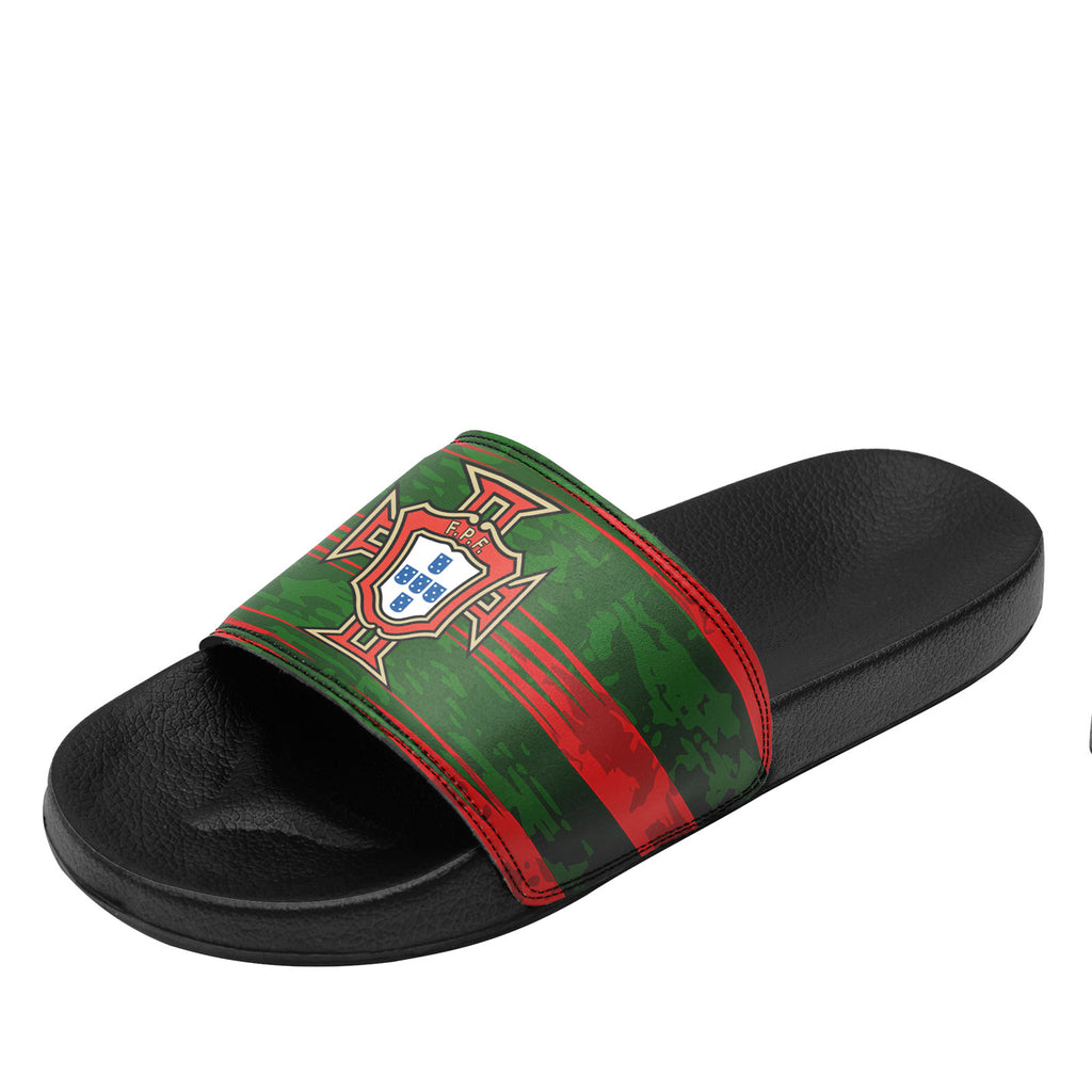 Custom Portugal 2026 World Cup Sneakers DIY Country Flag Running Shoes Lightweight Sport Shoes Gift for Football Fans Personalized Team Name and Logo FN056-F020034-5