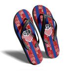 Custom United States 2026 World Cup Sneakers DIY Country Flag Running Shoes Lightweight Sport Shoes Gift for Football Fans Personalized Team Name and Logo FN058-F028041-1