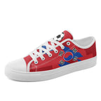 Custom South Korea 2026 World Cup Sneakers DIY Country Flag Running Shoes Lightweight Sport Shoes Gift for Football Fans Personalized Team Name and Logo FN027-F009081-1