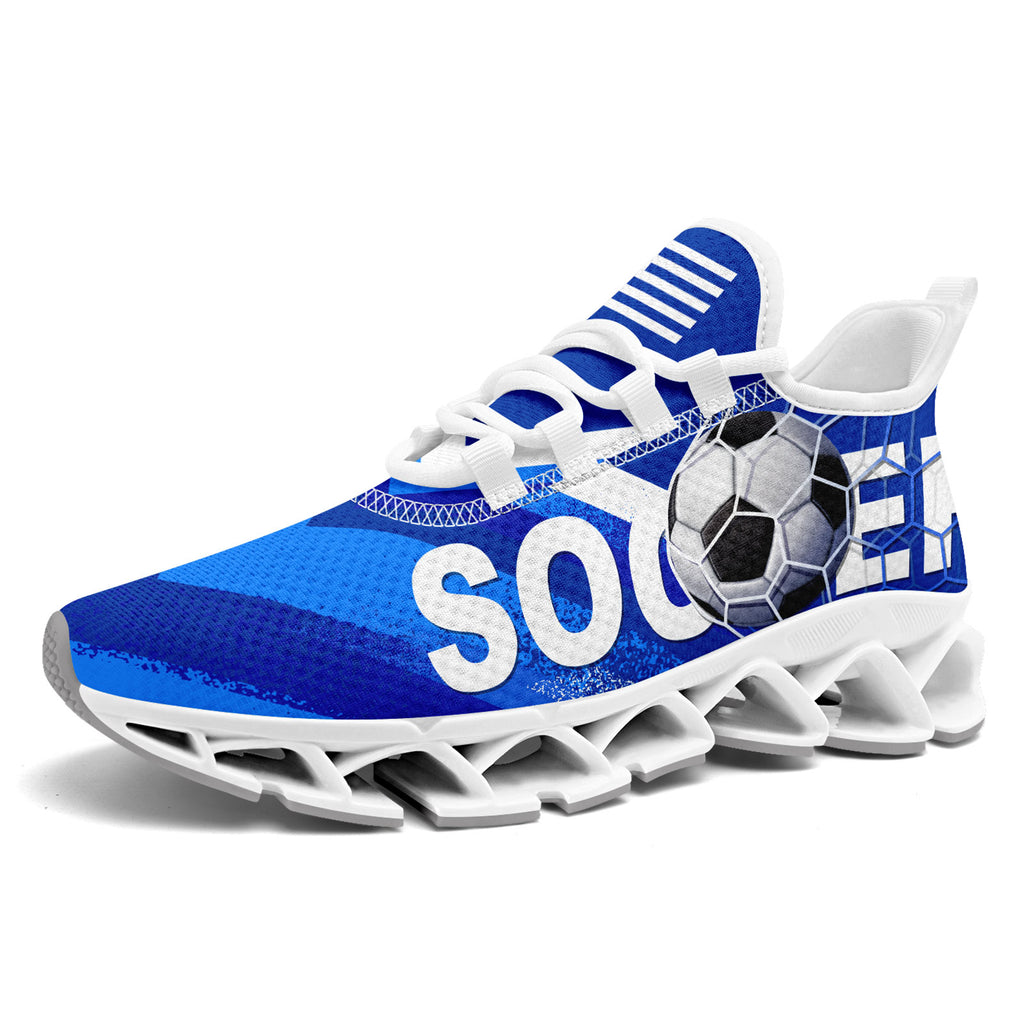 Custom Uruguay 2026 World Cup Sneakers DIY Country Flag Running Shoes Lightweight Sport Shoes Gift for Football Fans Personalized Team Name and Logo FN003XD-F009085-5