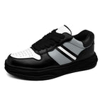 Custom Black Gray Las Vegas Shoes Personalized Sneaker FN032-D020389-20