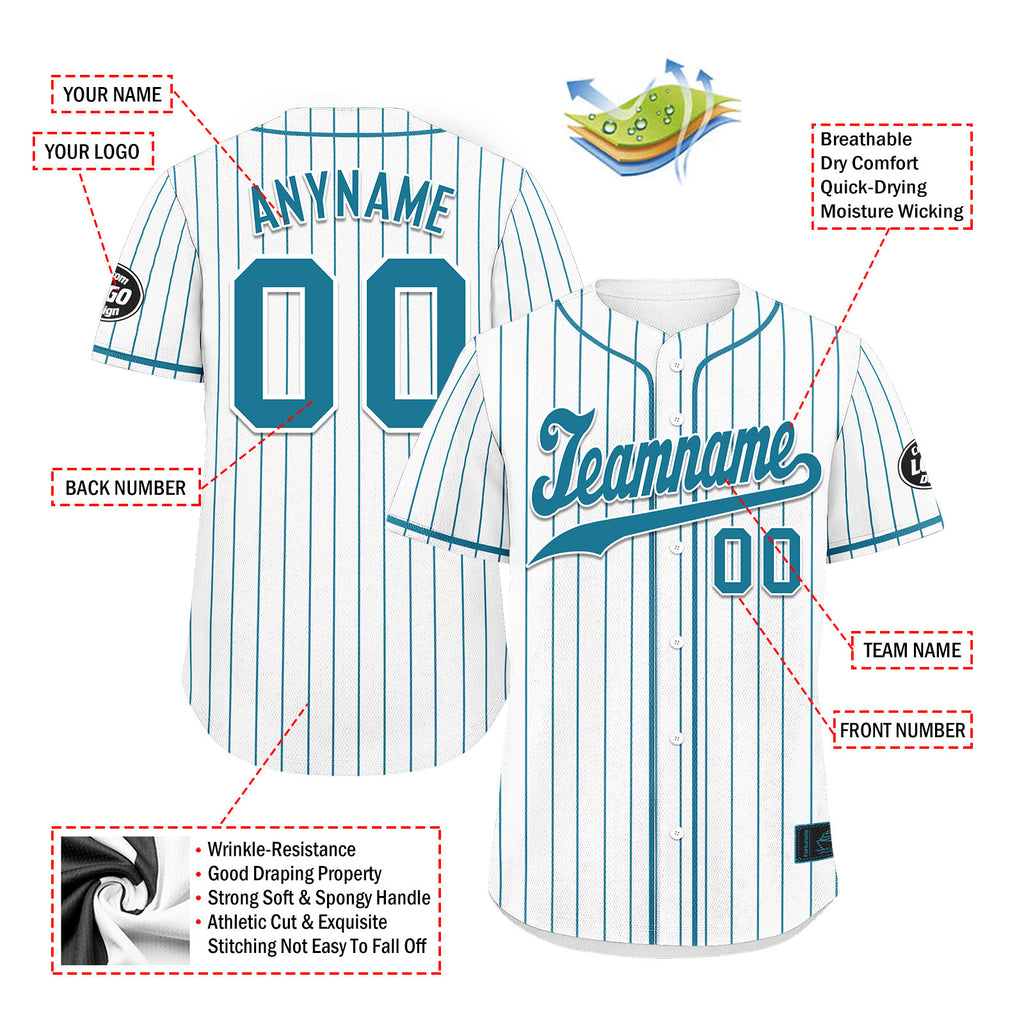 Custom Stripe Fashion Personalized Authentic Baseball Jersey BSBJ01-E025078-6