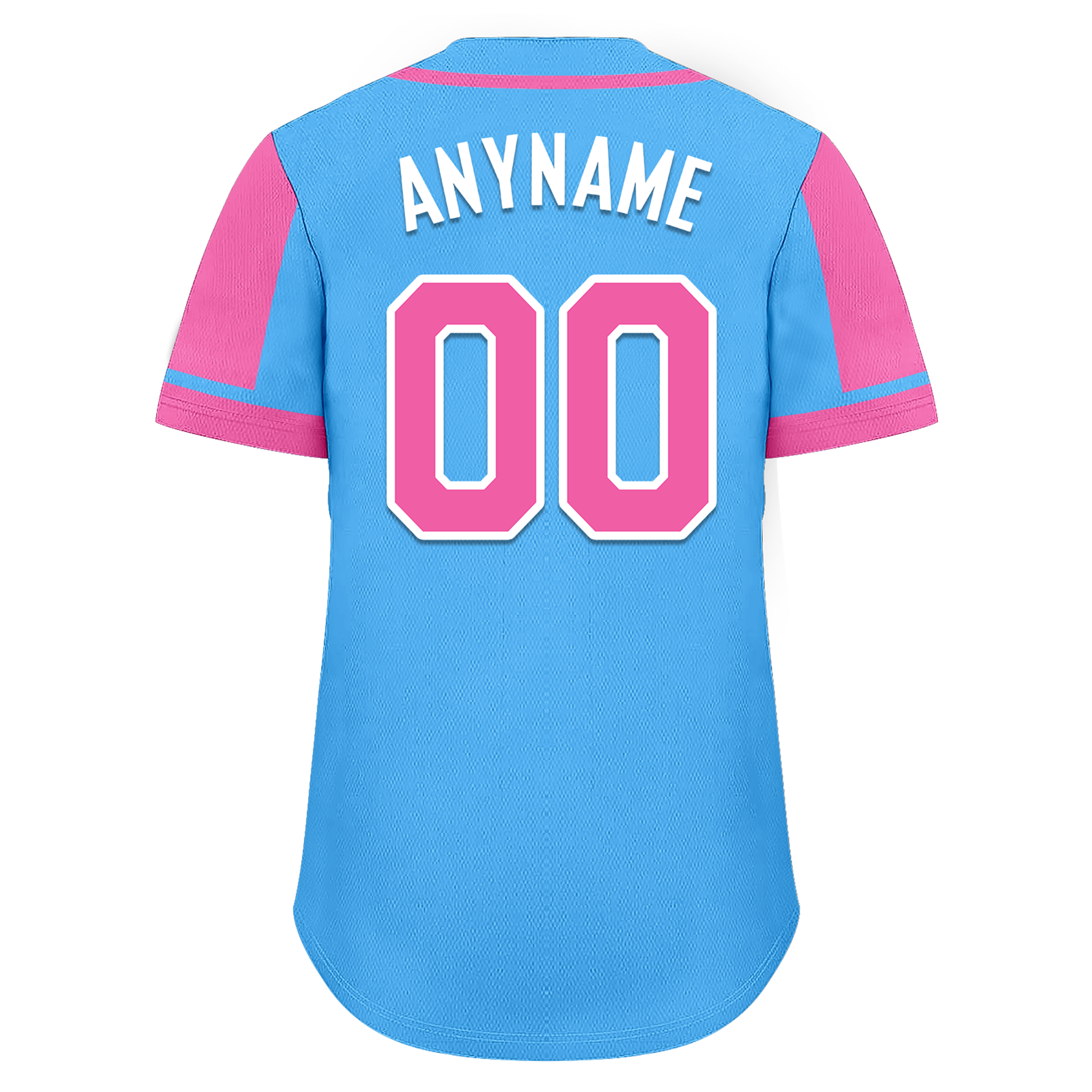 Custom Yellow Pink Raglan Sleeves Personalized Authentic Baseball Jersey BSBJ01-D017200