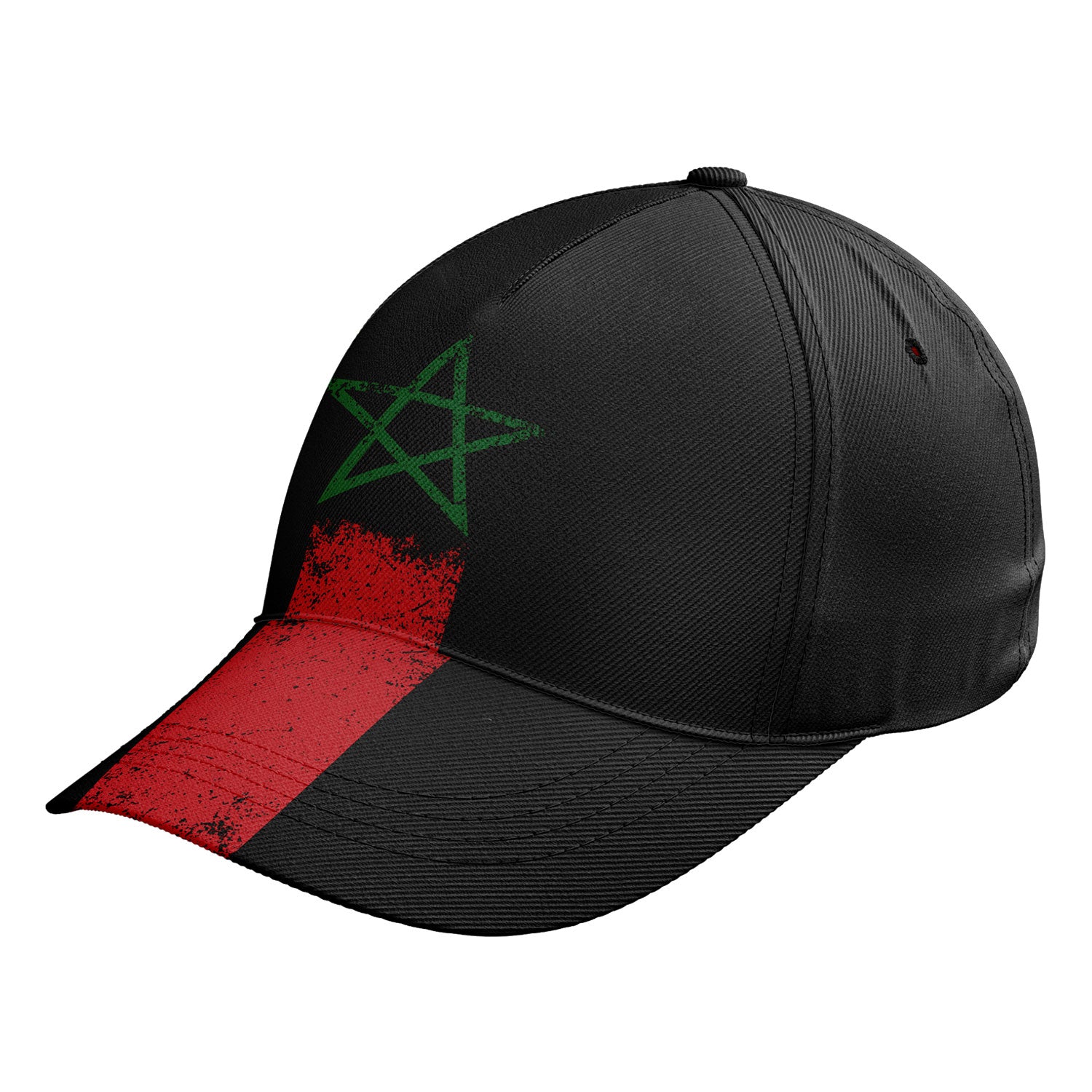 Personalized 2026 Morocco Soccer Fan Hat - Add Your Name & Design Custom 2026 Football Tournament Hat YW061-F009128-1