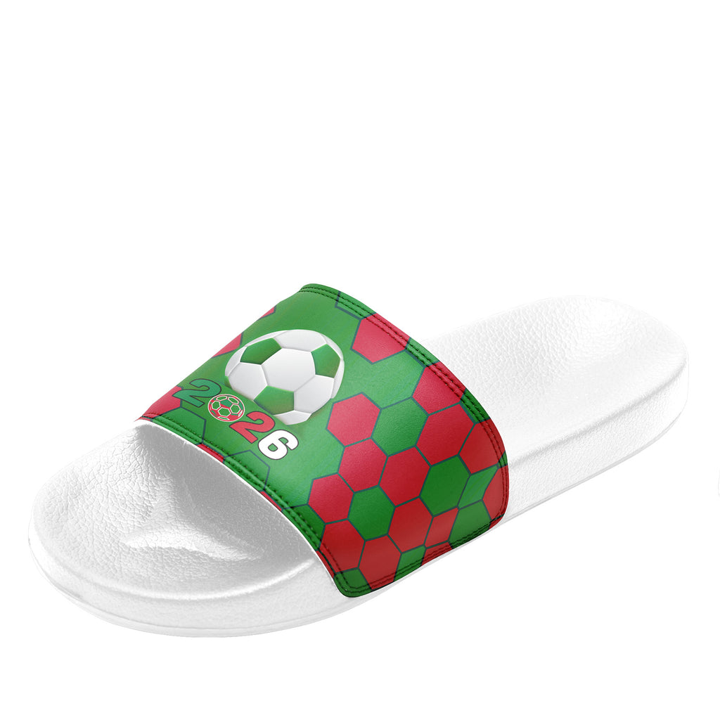 Custom 2026 World Cup Mexico Sneakers DIY Country Flag Running Shoes Lightweight Sport Shoes Gift for Football Fans Personalized Team Name and Logo FN056-F023074-2