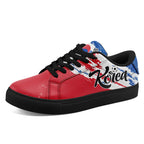 Custom South Korea 2026 World Cup Sneakers DIY Country Flag Running Shoes Lightweight Sport Shoes Gift for Football Fans Personalized Team Name and Logo FN023-F009080-2