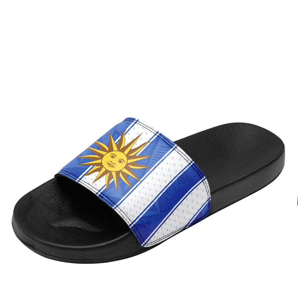 Custom Uruguay 2026 World Cup Sneakers DIY Country Flag Running Shoes Lightweight Sport Shoes Gift for Football Fans Personalized Team Name and Logo FN056-F009113-3